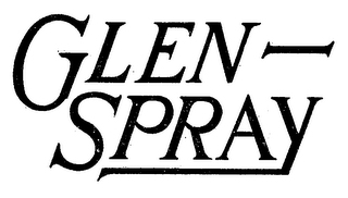 GLEN-SPRAY logo