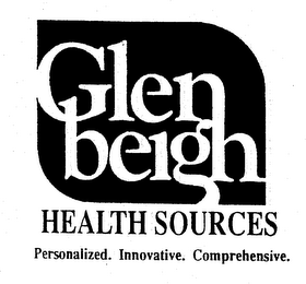 GLENBEIGH HEALTH SOURCES PERSONALIZED. INNOVATIVE. COMPREHENSIVE. logo