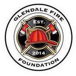 GLENDALE FIRE FOUNDATION EST. 2014 logo