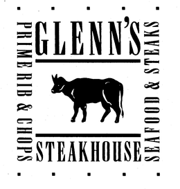 GLENN'S STEAKHOUSE PRIME RIB & CHOPS SEAFOOD & STEAKS logo