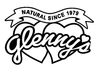 GLENNY'S NATURAL SINCE 1979 logo
