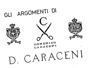 GLI ARGOMENTI DI D. CARACENI logo