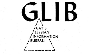 GLIB GAY & LESBIAN INFORMATION BUREAU logo