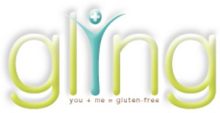 GLING YOU + ME = GLUTEN FREE logo