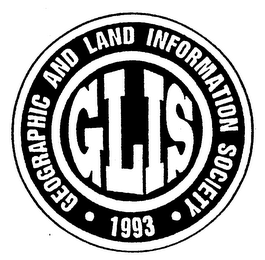 GLIS GEOGRAPHIC AND LAND INFORMATION SOCIETY-1993- logo
