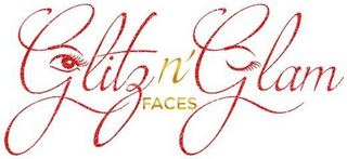 GLITZ N' GLAM FACES logo