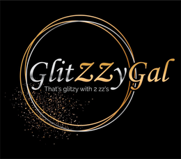 GLITZZYGAL THAT'S GLITZY WITH 2 ZZ'S logo