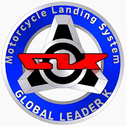 GLK MOTORCYCLE LANDING SYSTEM GLOBAL LEADER K logo