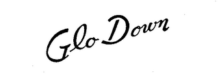 GLO DOWN logo