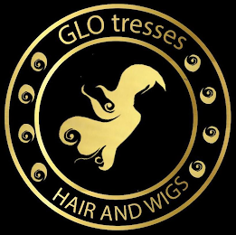 GLO TRESSES HAIR AND WIGS logo
