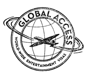 GLOBAL ACCESS WORLD-WIDE ENTERTAINMENT VISAS logo