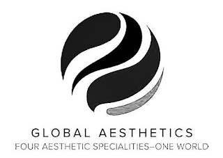 GLOBAL AESTHETICS FOUR AESTHETIC SPECIALTIES-ONE WORLD logo