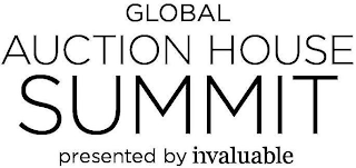 GLOBAL AUCTION HOUSE SUMMIT PRESENTED BY INVALUABLE logo