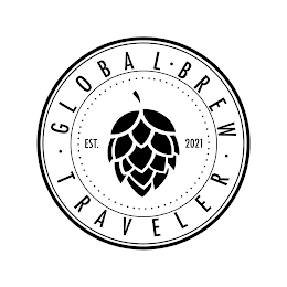 · GLOBAL · BREW · TRAVELER EST. 2021 logo