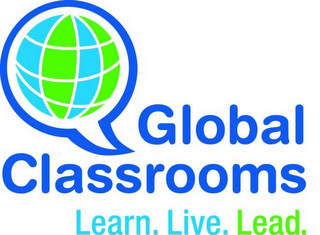 GLOBAL CLASSROOMS LEARN. LIVE. LEAD. logo