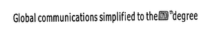GLOBAL COMMUNICATIONS SIMPLIFIED TO THE NTH DEGREE logo