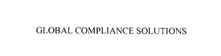 GLOBAL COMPLIANCE SOLUTIONS logo