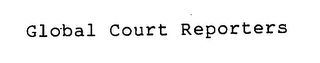 GLOBAL COURT REPORTERS logo