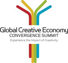 GLOBAL CREATIVE ECONOMY CONVERGENCE SUMMIT EXPERIENCE THE IMPACT OF CREATIVITY logo