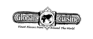 GLOBAL CUISINE FINEST FLAVORS FROM AROUND THE WORLD logo