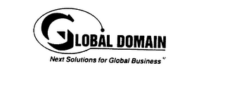 GLOBAL DOMAIN NEXT SOLUTIONS FOR GLOBAL BUSINESS logo