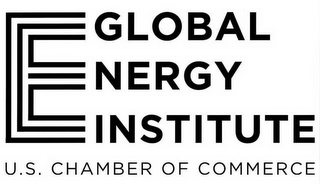 GLOBAL ENERGY INSTITUTE U.S. CHAMBER OFCOMMERCE logo