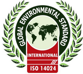 GLOBAL ENVIRONMENTAL STANDARD INTERNATIONAL ISO 14024 logo
