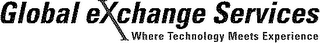 GLOBAL EXCHANGE SERVICES WHERE TECHNOLOGY MEETS EXPERIENCE logo