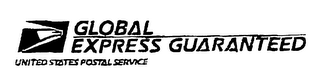 GLOBAL EXPRESS GUARANTEED UNITED STATES POSTAL SERVICE logo