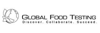 GLOBAL FOOD TESTING DISCOVER. COLLABORATE. SUCCEED.