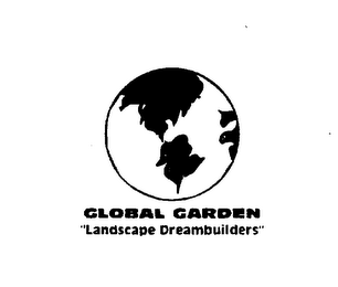 GLOBAL GARDEN "LANDSCAPE DREAMBUILDERS" logo