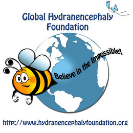 GLOBAL HYDRANENCEPHALY FOUNDATION BELIEVE IN THE IMPOSSIBLE! HTTP://WWW.HYDRANENCEPHALYFOUNDATION.ORG logo