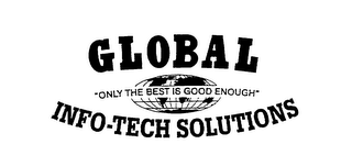GLOBAL INFO-TECH SOLUTIONS "ONLY THE BEST IS GOOD ENOUGH" logo