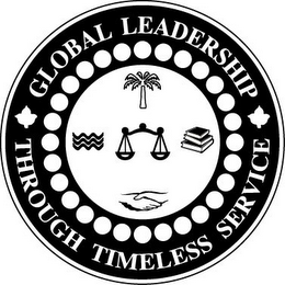 GLOBAL LEADERSHIP THROUGH TIMELESS SERVICE logo