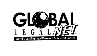 GLOBAL LEGALNET WORLD'S LEADING LEGALRESOURCE & REFERRAL SERVICE logo
