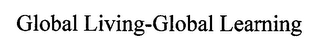 GLOBAL LIVING-GLOBAL LEARNING logo