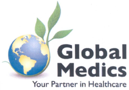 GLOBAL MEDICS YOUR PARTNER IN HEALTHCARE logo