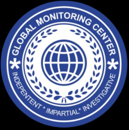 GLOBAL MONITORING CENTER INDEPENTENT IMPARTIAL INVESTIGATIVE logo