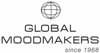 GLOBAL MOODMAKERS SINCE 1968 logo