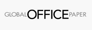 GLOBAL OFFICE PAPER logo