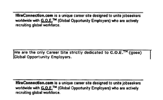 GLOBAL OPPORTUNITY EMPLOYER logo