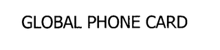 GLOBAL PHONE CARD logo
