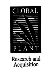GLOBAL PLANT RESEARCH AND ACQUISITION logo
