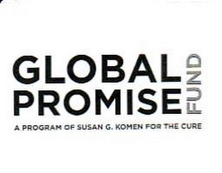 GLOBAL PROMISE FUND A PROGRAM OF SUSAN G. KOMEN FOR THE CURE logo
