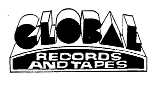 GLOBAL RECORDS AND TAPES logo