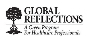 GLOBAL REFLECTIONS A GREEN PROGRAM FOR HEALTHCARE PROFESSIONALS logo