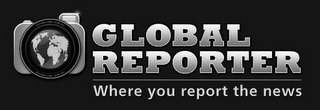 GLOBAL REPORTER WHERE YOU REPORT THE NEWS logo