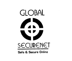GLOBAL SECURENET SAFE & SECURE ONLINE logo