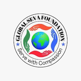 GLOBAL SEVA FOUNDATION SERVE WITH COMPASSION logo