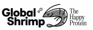 GLOBAL SHRIMP THE HAPPY PROTEIN logo